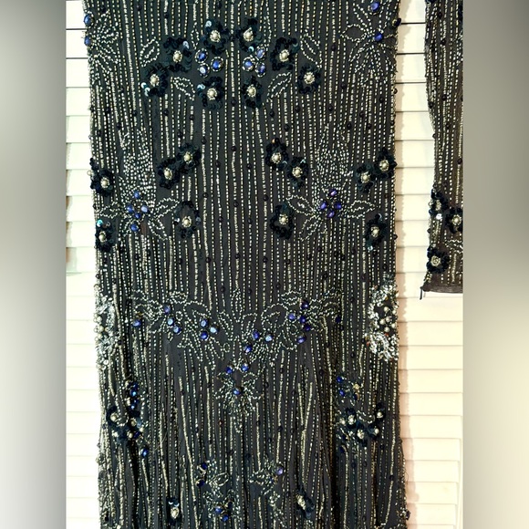 NWT Mac Duggal Sample One Of !! Embellished Long Sleeve Gown 2 - Picture 9 of 16